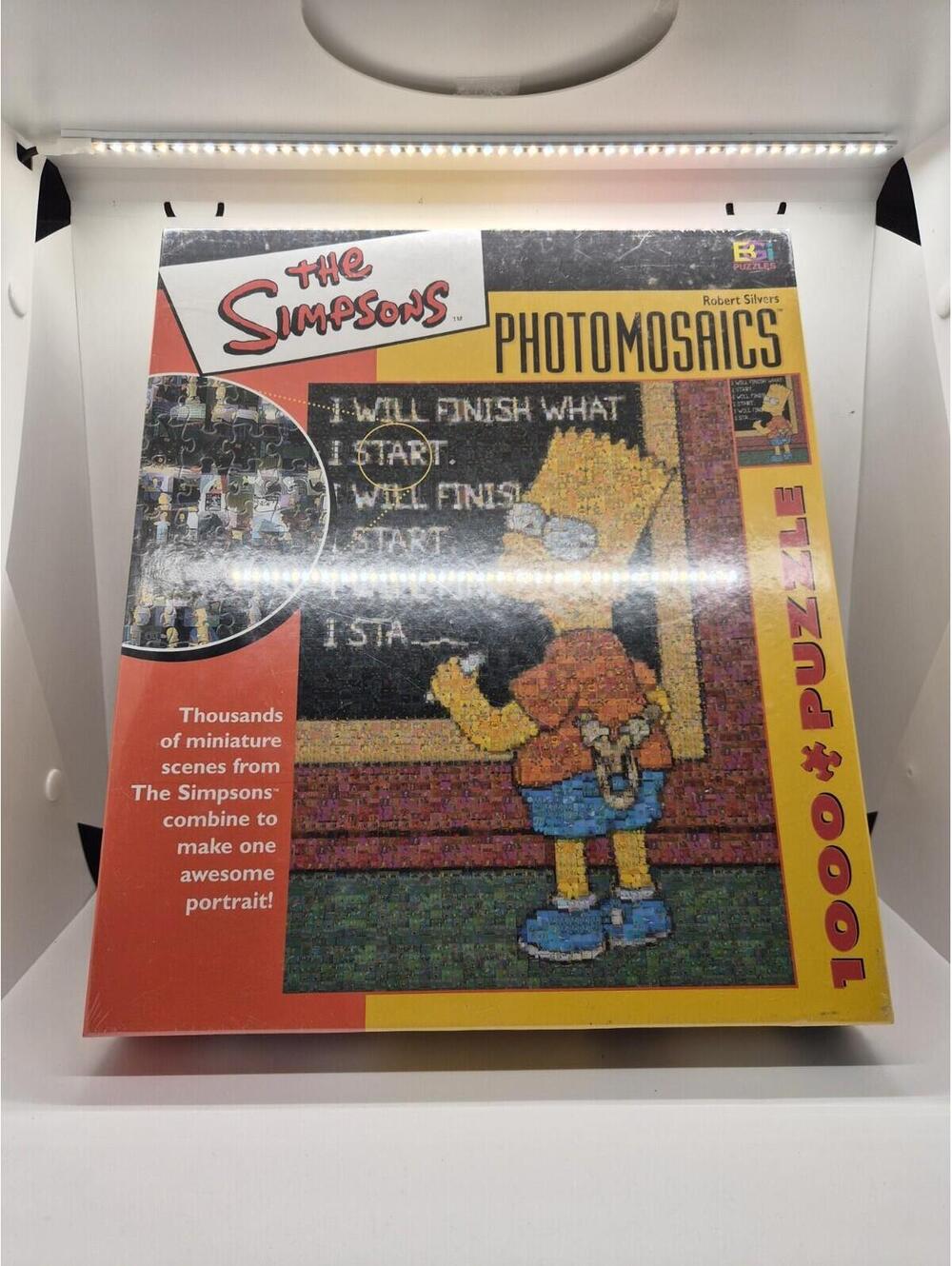 New "The Simpsons" Photomaniac Puzzle 1000 Pieces Brand New Sealed